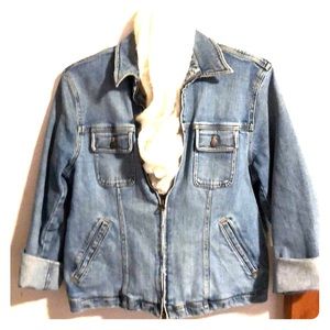 Vintage style denim jacket